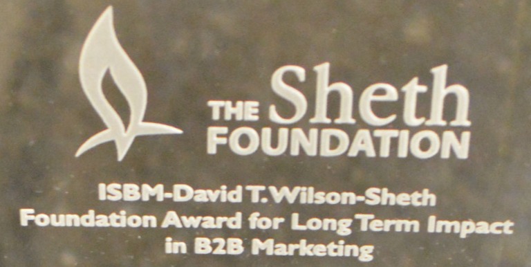 ISBM-Wilson-Sheth Foundation Award